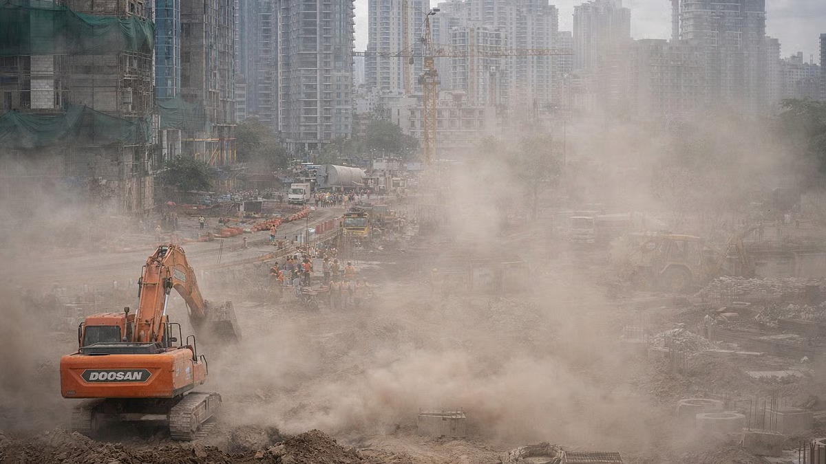 Mumbai Air Crackdown: BMC Halts Work At 1,073 Construction Sites Over Pollution Violations