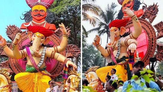 Mumbai Streets Come Alive As Aagman Of Carter Road Cha Raja Sets The Stage For Maghi Ganpati 2026 
