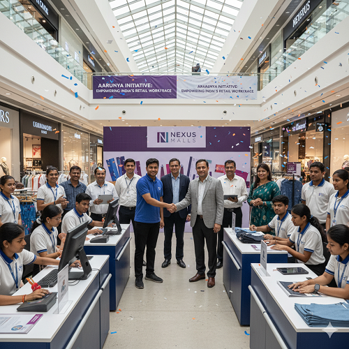 Aarunya Initiative Sets New Benchmark as Medhavi Skills University and Nexus Malls Transform India’s Retail Workforce