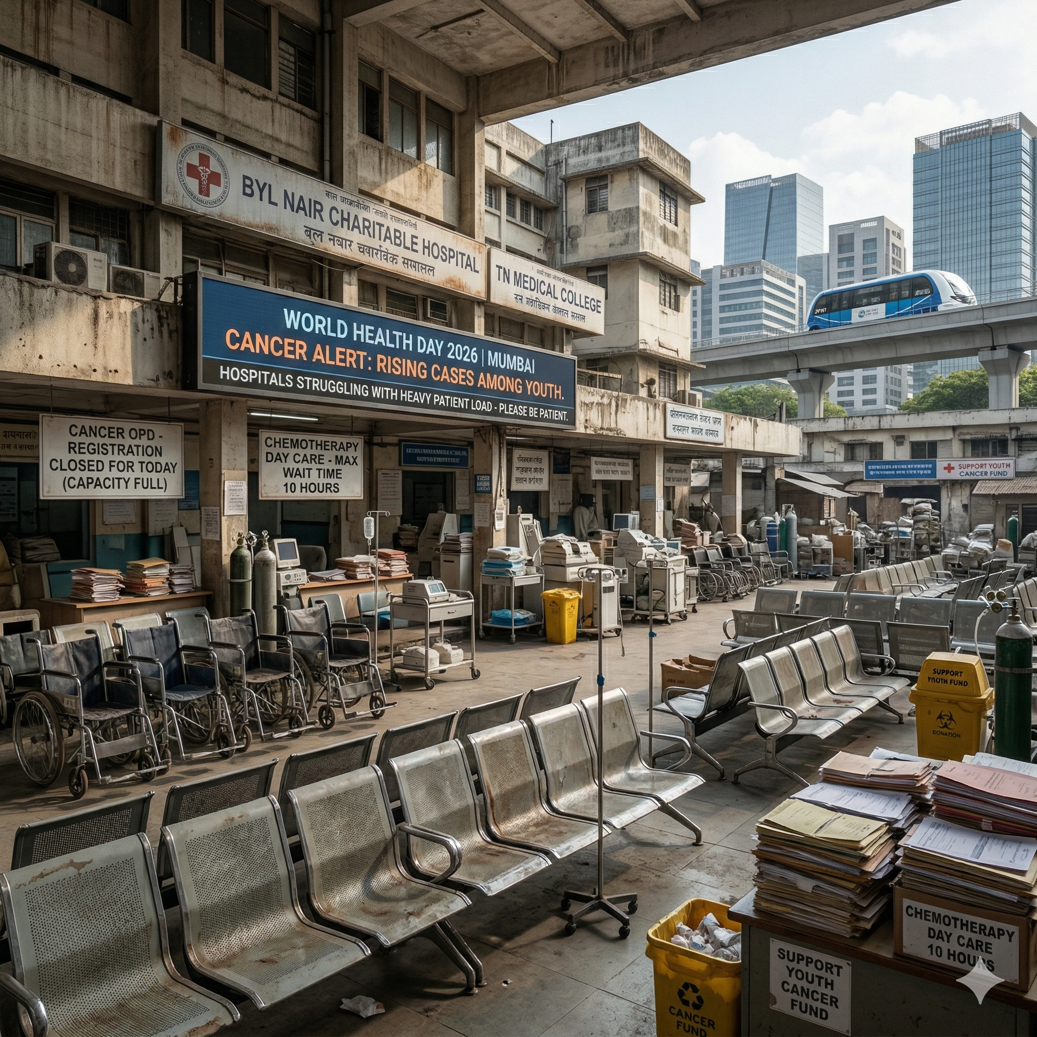 World Health Day 2026: Mumbai Faces Rising Cancer Cases Among Youth As Hospitals Struggle With Heavy Patient Load