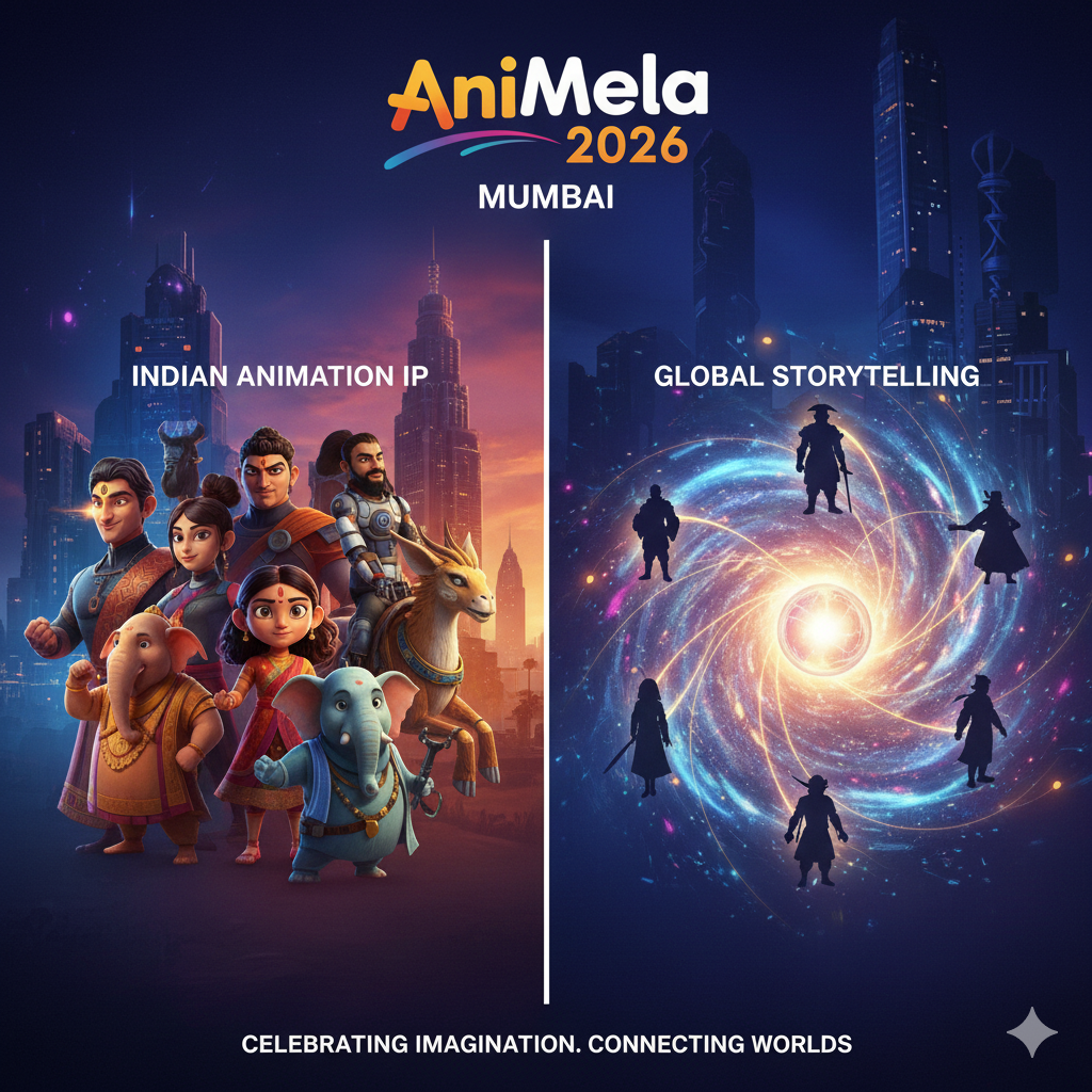 AniMela 2026 to Spotlight Indian Animation IP and Global Storytelling in Mumbai