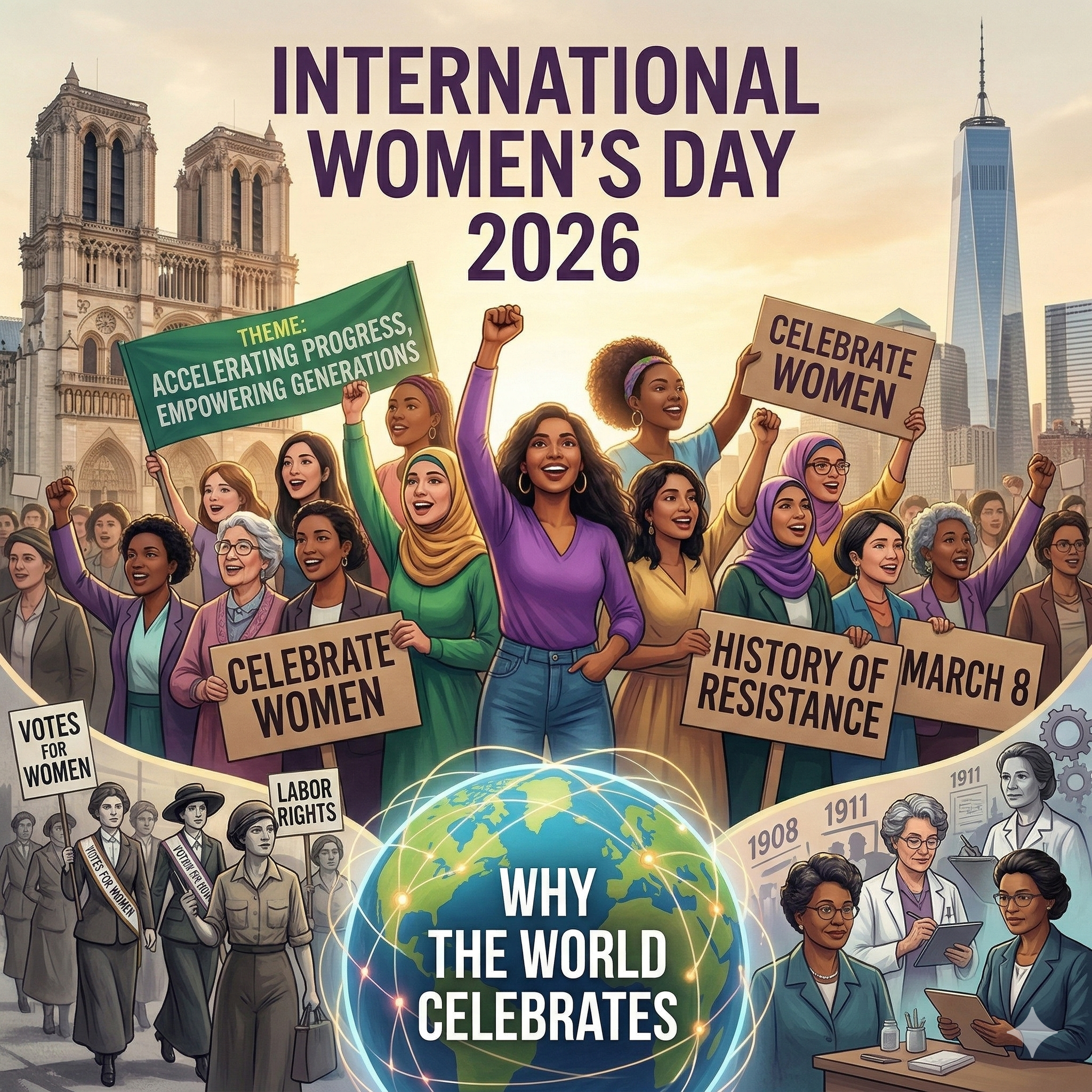 International Women’s Day 2026: Theme, History And Why The World Celebrates Women On March 8