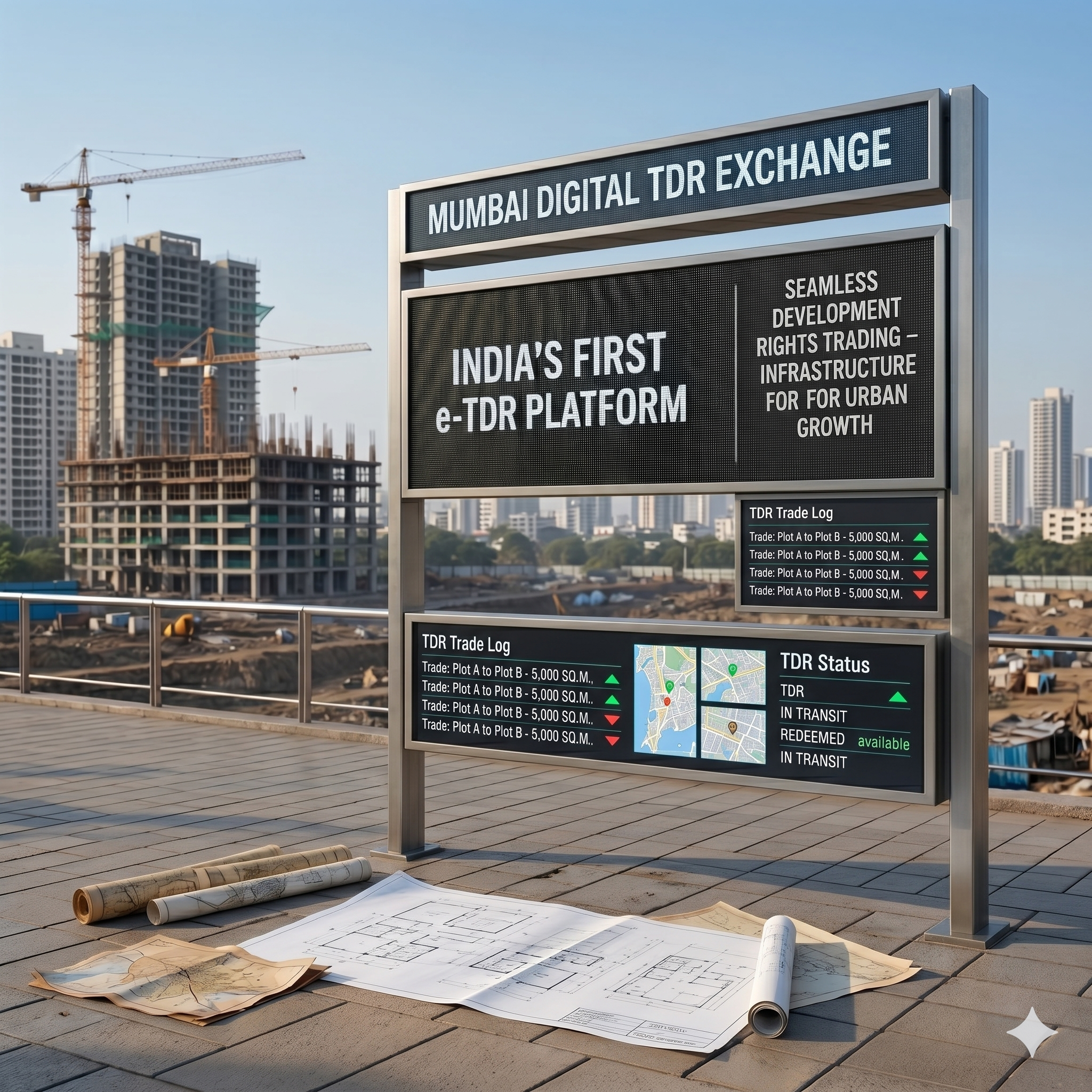 Mumbai To Launch India’s First e-TDR Platform For Seamless Development Rights Trading