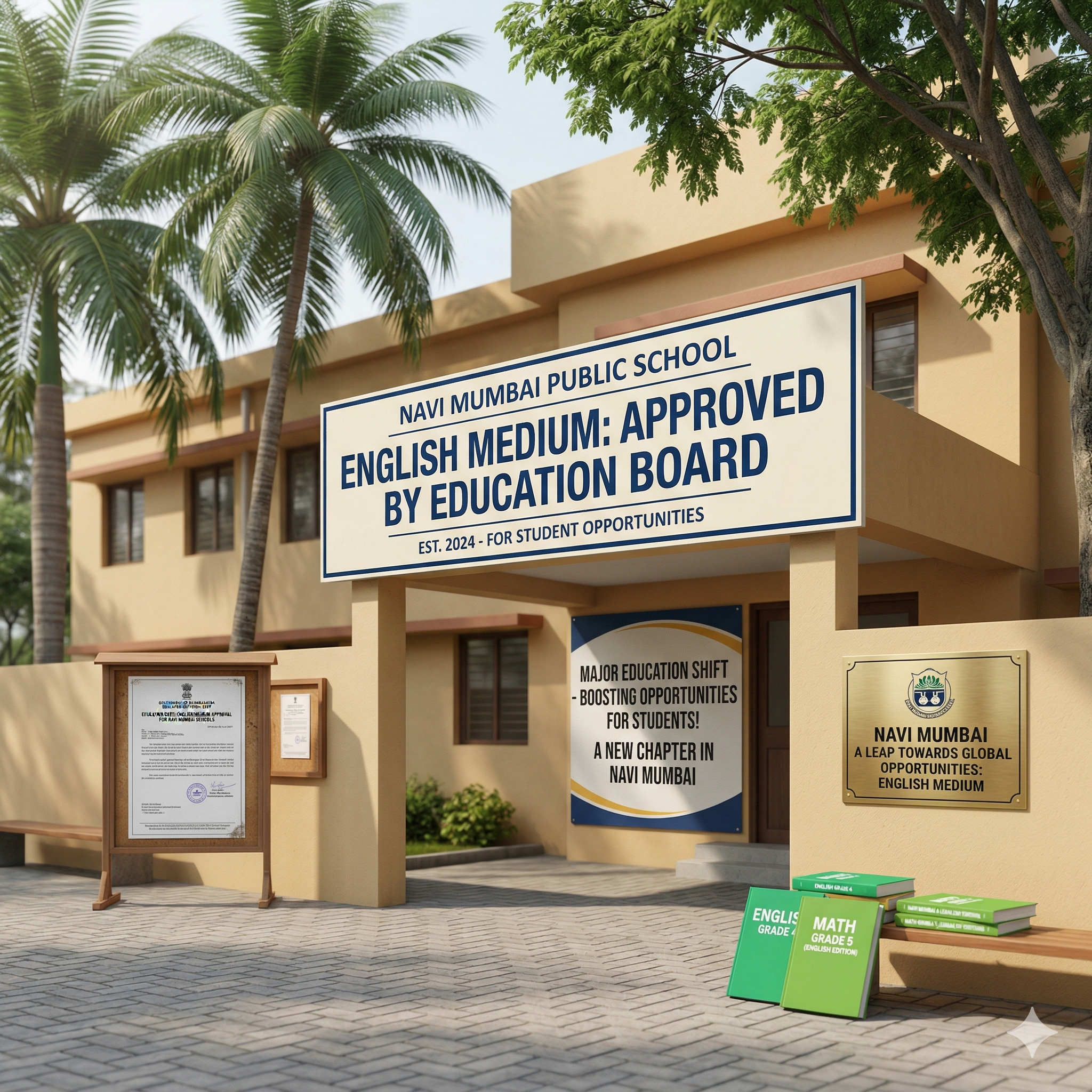 Navi Mumbai Schools Go English Medium: Major Education Shift Approved To Boost Student Opportunities