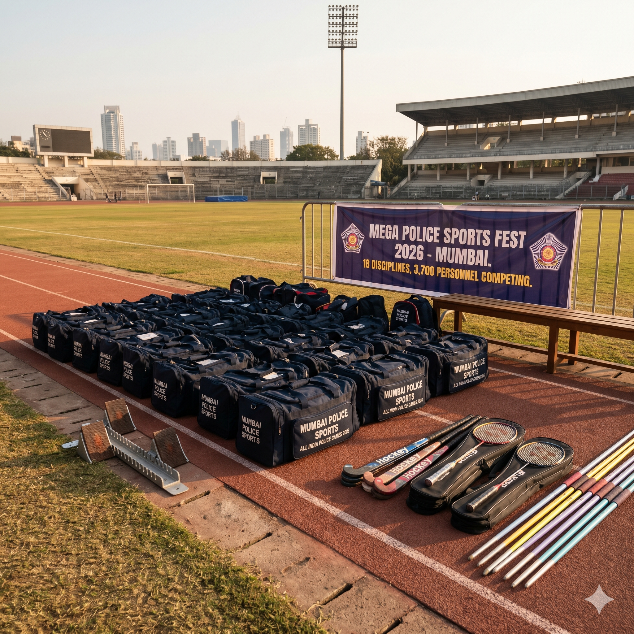 Mumbai Set To Host Mega Police Sports Fest 2026; 3,700 Personnel To Compete Across 18 Disciplines