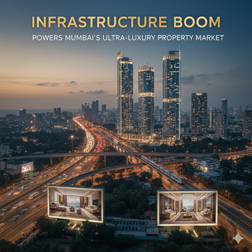 Infrastructure Boom Powers Mumbai’s Ultra-Luxury Property Market