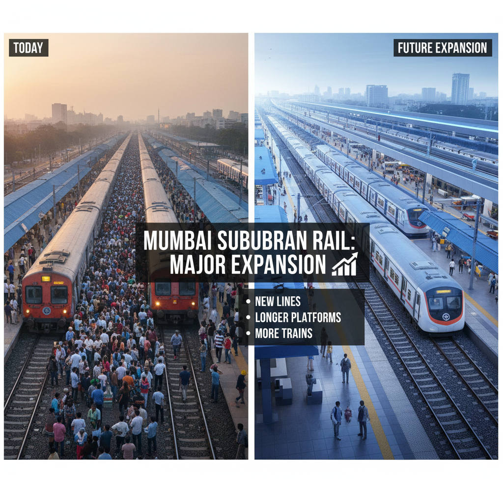 New Lines, Longer Platforms And More Trains: Mumbai Suburban Rail Network Set For Major Expansion
