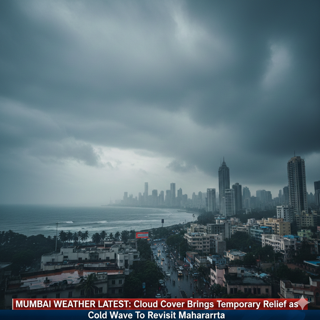 Mumbai Weather LATEST Update: Cloud Cover Brings Temporary Relief as Cold Wave Likely to Revisit Maharashtra