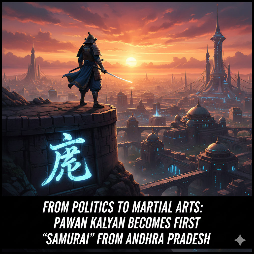 From Politics To Martial Arts: Pawan Kalyan Becomes First ‘Samurai’ From Andhra Pradesh