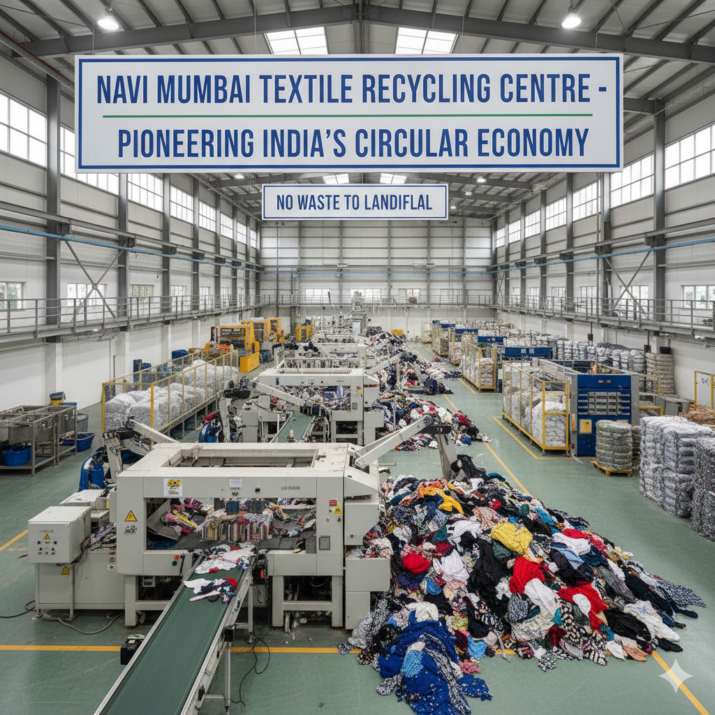 India’s First Municipal Textile Waste Centre in Navi Mumbai Sets a New National Benchmark for Circular Economy Innovation