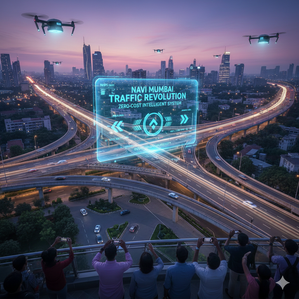 Navi Mumbai’s Traffic Revolution Begins: Zero-Cost Intelligent System Could Redefine Urban Mobility