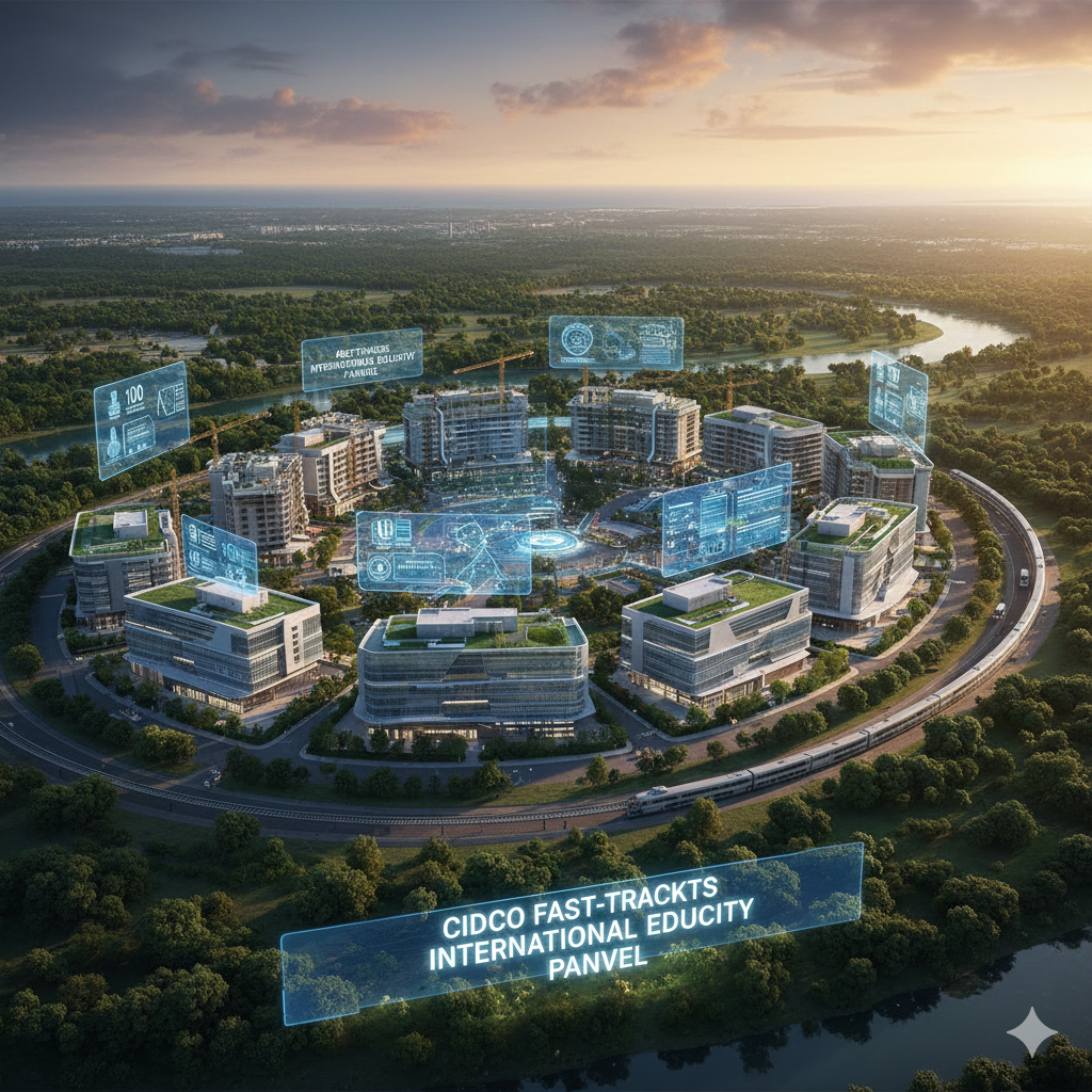 CIDCO Fast-Tracks 100-Hectare ‘International Educity’ in Panvel as Global Universities Sign On and E-Tendering Begins