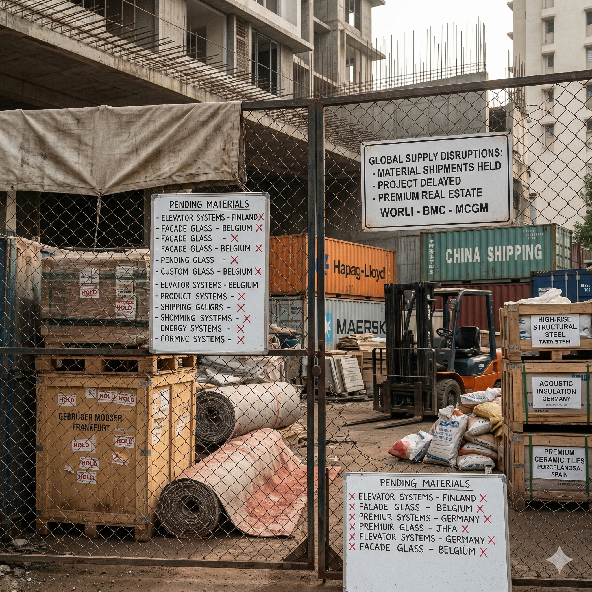 Global Supply Disruptions Hit Premium Real Estate In Mumbai, Developers Face Rising Costs