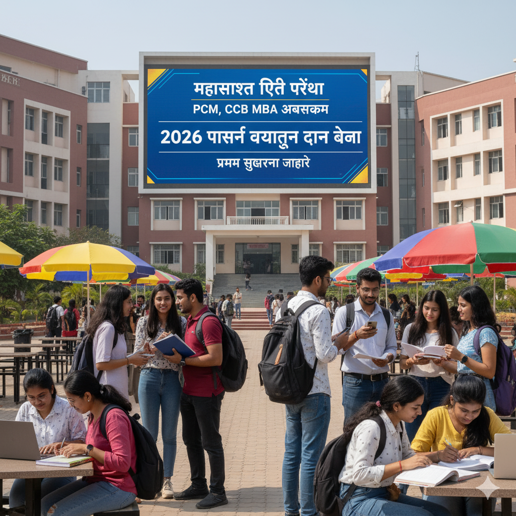 Maharashtra CET Exams to Be Held Twice a Year from 2026: Major Reform Announced for PCM, PCB, and MBA Courses