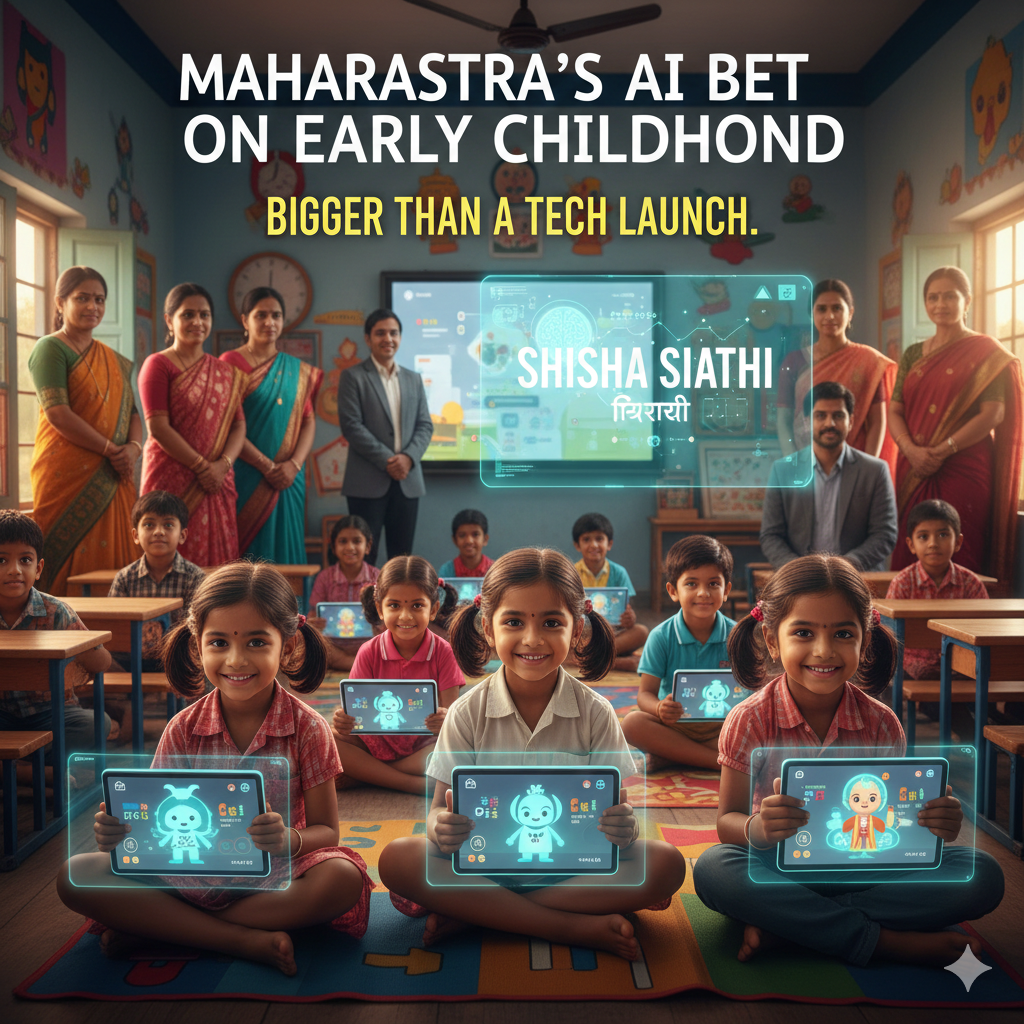 Maharashtra’s AI Bet on Early Childhood: Why ‘Shiksha Saathi’ Is Bigger Than a Tech Launch