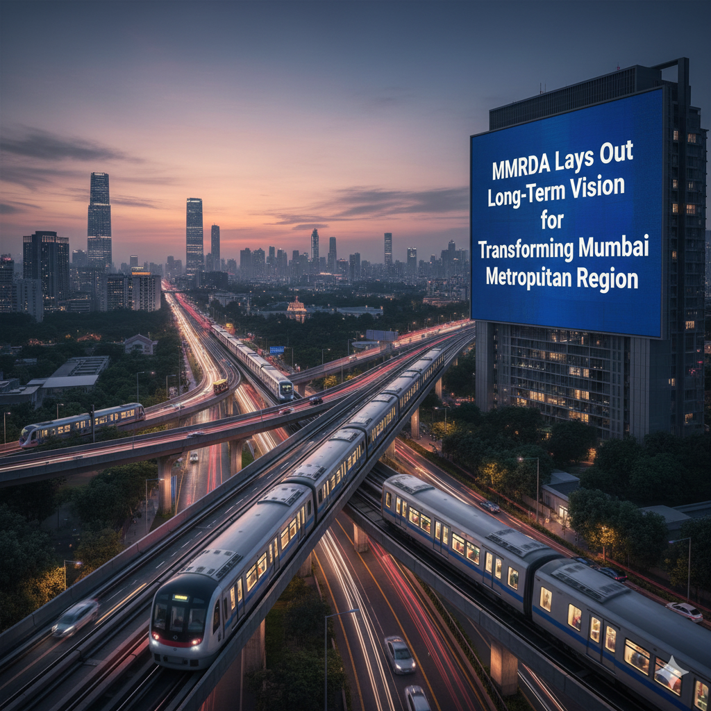 MMRDA Lays Out Long-Term Vision for Transforming Mumbai Metropolitan Region