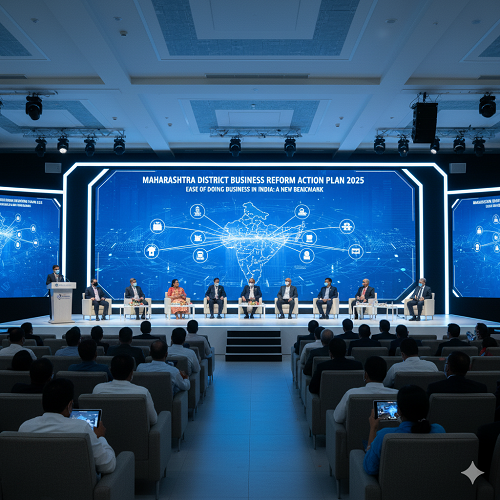 Maharashtra Unveils District Business Reform Action Plan 2025, Setting a New Benchmark for Ease of Doing Business in India