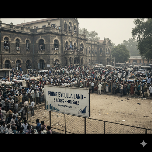 JJ Hospital Overcrowding Crisis Deepens as Demand for Six Acres of Prime Byculla Land Intensifies