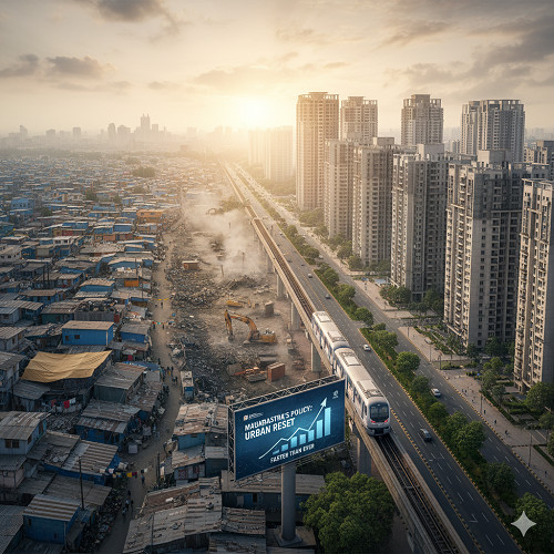 Mumbai’s Slum Redevelopment Reset: Maharashtra’s Bold New Policy Poised to Transform the City Faster Than Ever