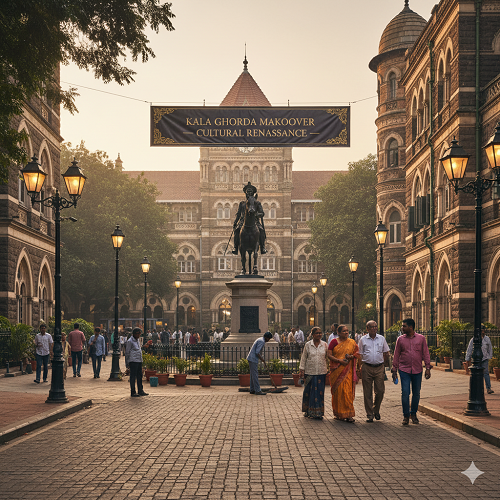Mumbai’s Kala Ghoda Makeover Nears Completion: A Major Boost to the City’s Cultural Streetscape