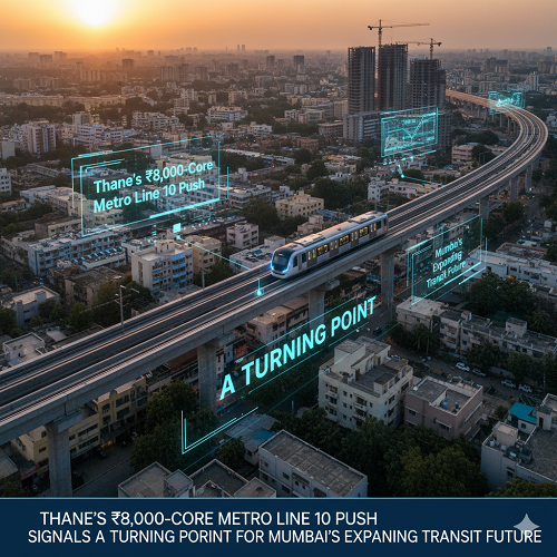 Thane’s Rs 8,000-Crore Metro Line 10 Push Signals a Turning Point for Mumbai’s Expanding Transit Future