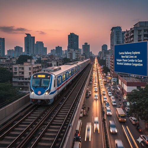 Central Railway Explores New Rail Lines on Kalyan–Thane Corridor to Ease Mumbai Suburban Congestion