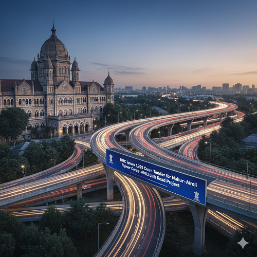 BMC Issues 1,293 Crore Tender for Nahur–Airoli Flyover Under Goregaon–Mulund Link Road Project