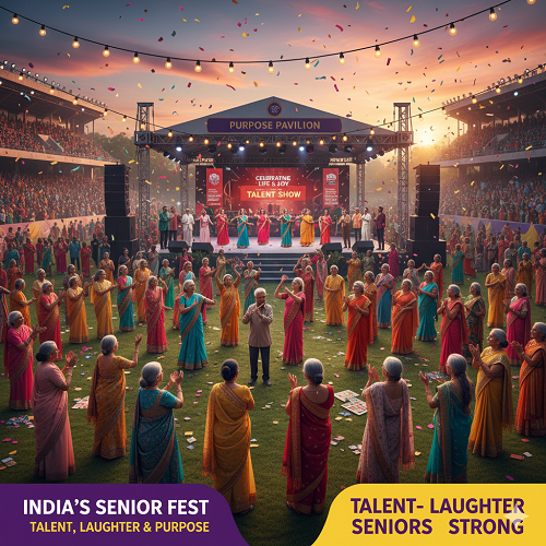 India’s Largest Senior Citizens Festival Transforms Mumbai as 5,500 Seniors Celebrate Talent, Laughter and Purpose