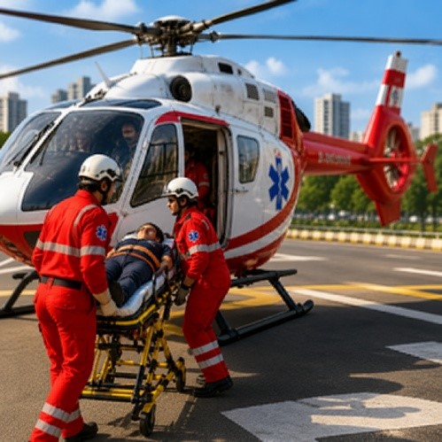 Maharashtra Plans Air Ambulance Network for Accident Victims as State Pushes Golden Hour Emergency Response