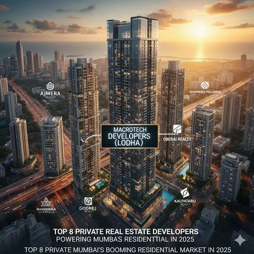 Top 8 Private Real Estate Developers Powering Mumbai’s Booming Residential Market in 2025